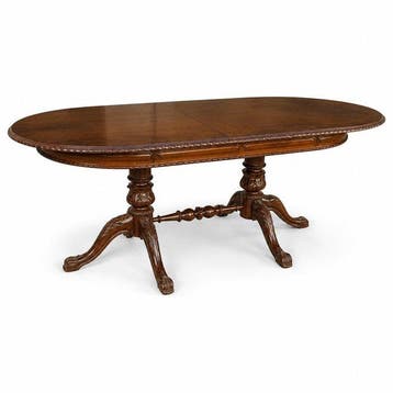 Uitschuifbare tafel - Mahonie