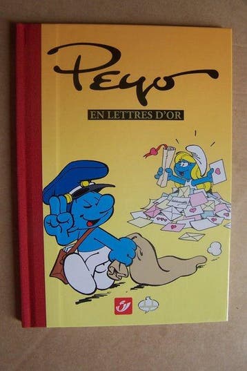Philabédé - Peyo - En Lettres dOr + planche + calque - C -