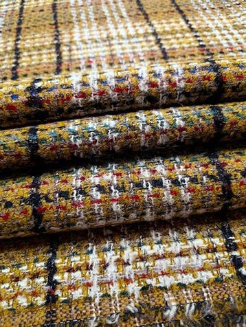 B639 - 480 x 160 cm - 100% Pura Lana di Alpaca - Textiel -