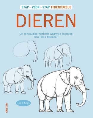 Tekencursus dieren / Stap voor stap 9789044738193, Boeken, Verzenden, Zo goed als nieuw, Lee J. Ames