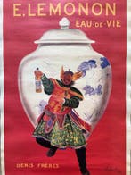 Leonetto Cappiello - E. LEMONON Eau-de-Vie – Denis Frères -