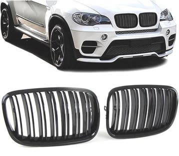 CALANDRE BMW X5 X6 E70 E71 07-14 LOOK M NOIR BRILLANT, Verzenden, Nieuw