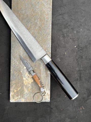 Hekito - Keukenmes - Carving knife - Exclusief vintage