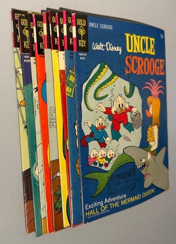 Uncle Scrooge #68, 72, 73, 74 - Donald Duck #115, 116, 119 e, Nieuw