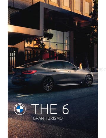 2020 BMW 6 SERIE GT BROCHURE NEDERLANDS, Nieuw