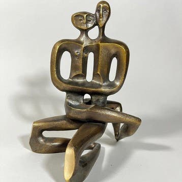 Sawomir Micek (1956) - Verona lovers (Bronze sculpture)