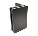 Glasklem Porto Premium glas/wand 90° - GunMetal, Verzenden