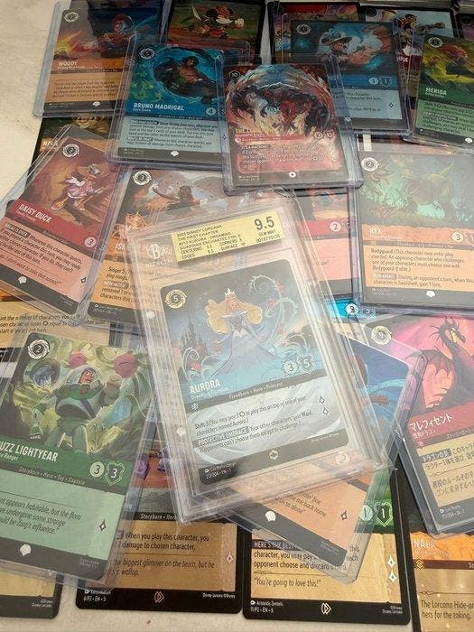 Disney - 3000 Bulk kaarten - Disney Lorcana Wilds Unknown &, Collections, Collections Autre