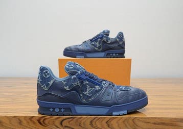 Louis Vuitton - LV Trainer x Nigo Blue Denim - Sneakers -, Nieuw