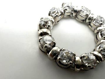 Ring - 18 karaat Witgoud - 2.00ct. tw. Diamant (Natuurlijk), Nieuw
