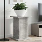 vidaXL Plantenstand 2 pcs Betongrijs 30,5 x 30 x 43 cm, Tuin en Terras, Bloembakken en Plantenbakken, Verzenden, Nieuw
