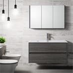 Florence Badmeubelset Londen 90cm Grijs, Ophalen of Verzenden