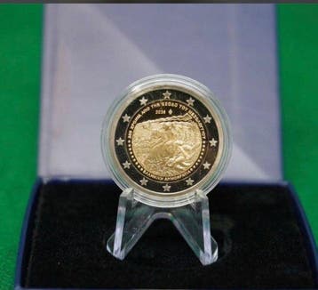Griekenland. 2 Euro 2026 Exodus of Messolonghi  Proof, Postzegels en Munten