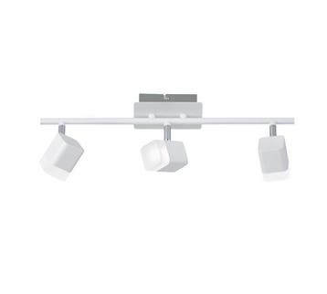 Trio ROUBAIX plafondspot | LED | wit mat met wit | 48 x 9 cm, Verzenden