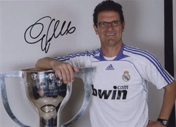 Fabio Capello - Football - Photo autographée, Nieuw