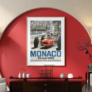 Michael Turner - Grand Prix d’Europe Monaco 1965 | Editions
