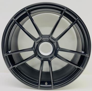 Porsche 992 Turbo S ORIGINELE 20/21inch zwart GTS winterset, Ophalen, Gebruikt, Banden en Velgen, 21 inch