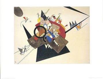 Kandinsky - Schwarzes Dreieck - Jaren 1920