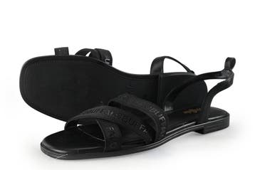 Buffalo Sandalen in maat 39 Zwart, Vêtements | Femmes, Verzenden, Sandalen of Muiltjes