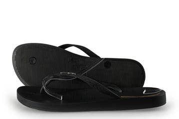 Ipanema Slippers in maat 42 Zwart, Kleding | Dames, Slippers, Verzenden, Zwart, Zo goed als nieuw