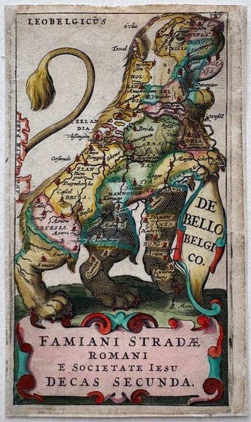 Belgique - Benelux; F. Strada - Leo Belgicus - 1701-1720, Nieuw