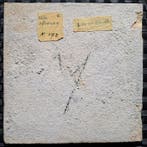 Carreau - Tuile antique avec une scène biblique.. -