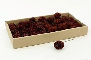Gladrum op draad Naturel 50 stuks in doos, Huis en Inrichting, Woonaccessoires | Kunstplanten en Kunstbloemen, Nieuw