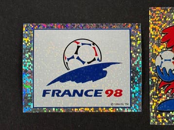 1998 Panini France 98 World Cup, Badge: Logo & Mascotte #2/3, Nieuw