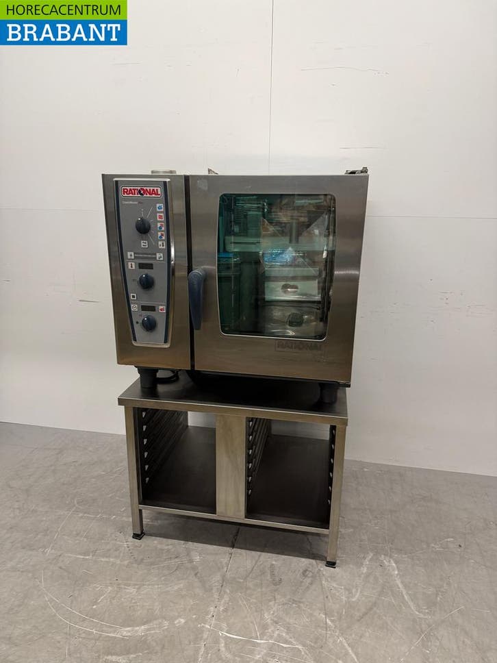Acier inoxydable Rational Combimaster Plus Combisteamer 6 x, Zakelijke goederen, Horeca | Overige, Verzenden