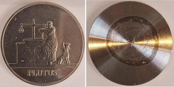 1990 Duitsland Probe einseitig Schadowfries Medaille Plut..., Verzenden, België