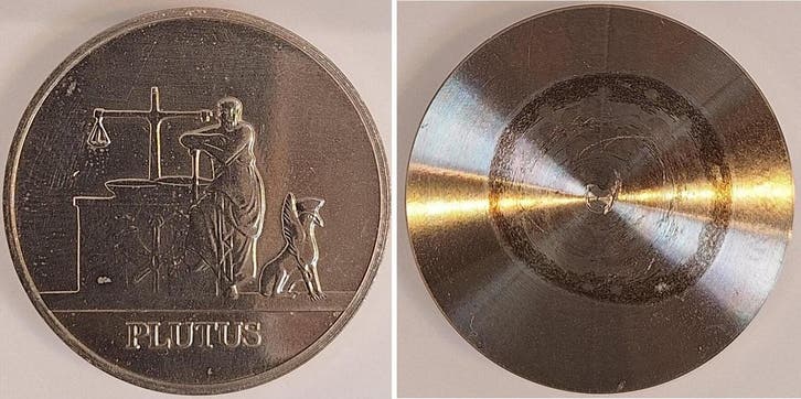 1990 Duitsland Probe einseitig Schadowfries Medaille Plut..., Postzegels en Munten, Munten | Europa | Niet-Euromunten, België