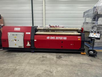 OSTAS 4 rollen hydraulische plaatwals platenwals rollenwals, Nieuw