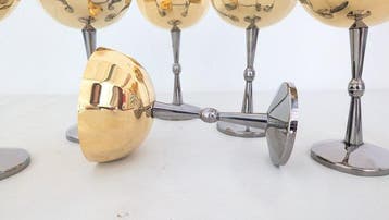 Laras Italy Gold Plated - Gobelet (6) - Plaqué(e) argent,