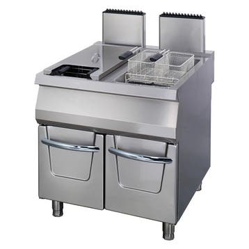 Premium Friteuse | 110–190°C | RVS | Gasgestookt |, Verzenden, Nieuw in verpakking