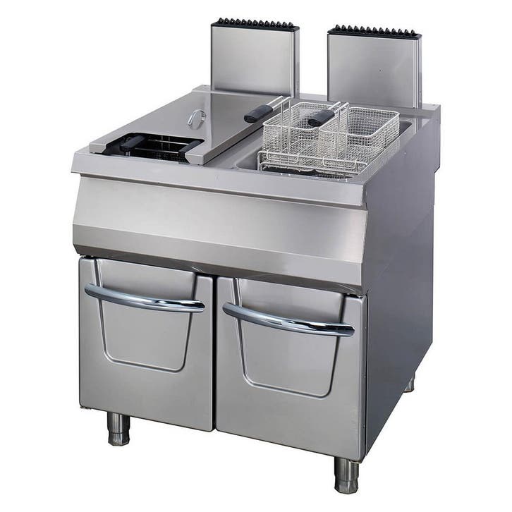 Premium Friteuse | 110–190°C | RVS | Gasgestookt |, Zakelijke goederen, Horeca | Keukenapparatuur, Nieuw in verpakking, Verzenden