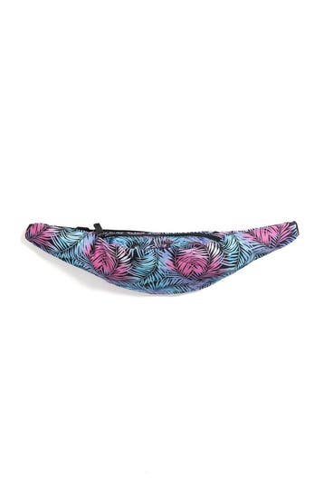 KIMU® Heuptas Neon Palmbladen Fanny Pack Voorvak Zwarte Band, Ophalen of Verzenden, Nieuw