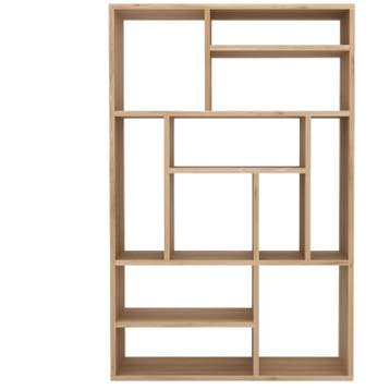 Ethnicraft M-rek Stellingkast Boekenkast Small Eiken -, Maison & Meubles, Verzenden
