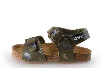 Kipling Sandalen Jongens in maat 23 Groen, Kipling, Verzenden, Jongen of Meisje, Schoenen