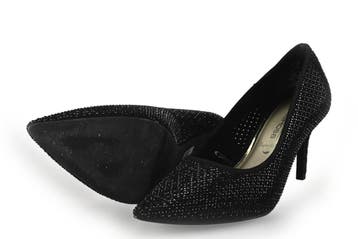 Via Della Rosa Pumps in maat 38 Zwart, Kleding | Dames, Pumps, Verzenden, Zwart, Zo goed als nieuw