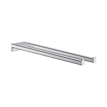 Handdoekhouder 2-lids AddStoris HansGrohe Chroom, Doe-het-zelf en Bouw, Sanitair, Ophalen of Verzenden, Nieuw, Chroom, Bad