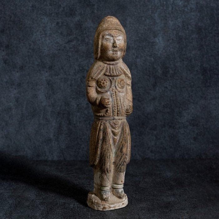 Oud Chinees, Tang-dynastie Aardewerk Beschilderde, Antiek en Kunst, Antiek | Overige Antiek