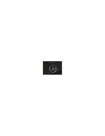 1989 MERCEDES BENZ SL BROCHURE NEDERLANDS, Ophalen of Verzenden