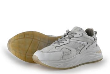 Manfield Sneakers in maat 37 Wit, Kleding | Dames, Verzenden, Wit, Sneakers, Manfield