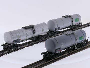 Schaal H0 Fleischmann/Märklin 5477, 4757 en 4758 set van..., Gebruikt, Gelijkstroom of Wisselstroom, Overige typen, Ophalen of Verzenden