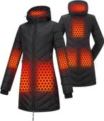 Verwarmde Jas Zwart 8 zones | Retour deal | Sla je slag, Kleding | Dames, Viking Choice, Verzenden, Zo goed als nieuw, Zwart