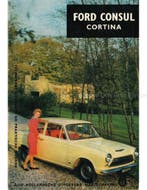 FORD CONSUL CORTINA, TECHNISCHE GEGEVENS EN PRAKTISCHE WEN.., Ophalen of Verzenden