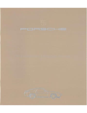 1984 PORSCHE 928 / 928 S BROCHURE FRANS, Ophalen of Verzenden, Nieuw