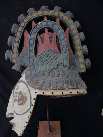Masker-helm Ibo of Igbo - Nigeria
