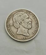 Nederland. Willem III. 1/2 Gulden 1866 (Zeldzaam Jaar)