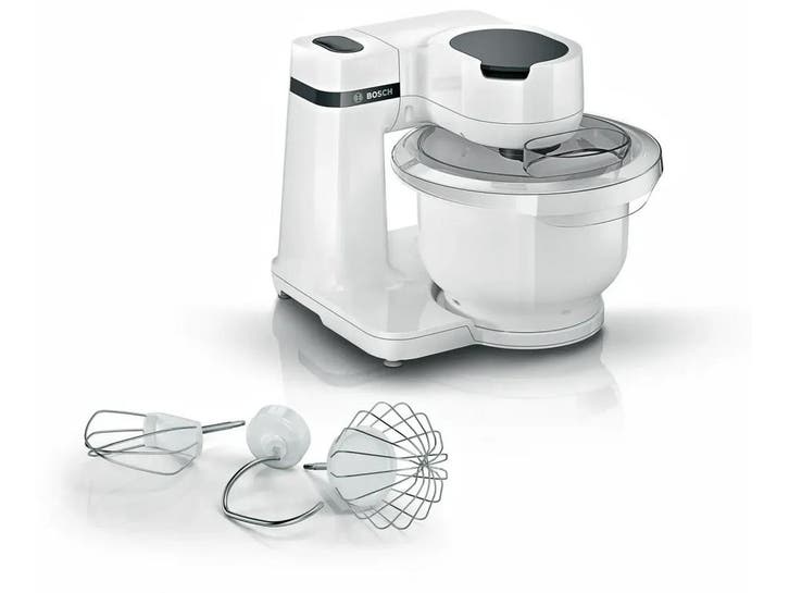 Bosch MUMS2AW00 - Keukenmachine - 700W 3,8L - Wit, Elektronische apparatuur, Keukenmixers, Zo goed als nieuw, Verzenden
